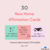 New Home Affirmation Cards Cover1