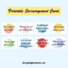 Watercolor printable encouragement card cover1